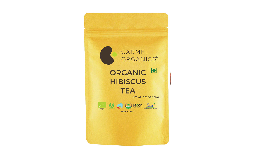 Carmel Organics Hibiscus Tea    Pack  200 grams